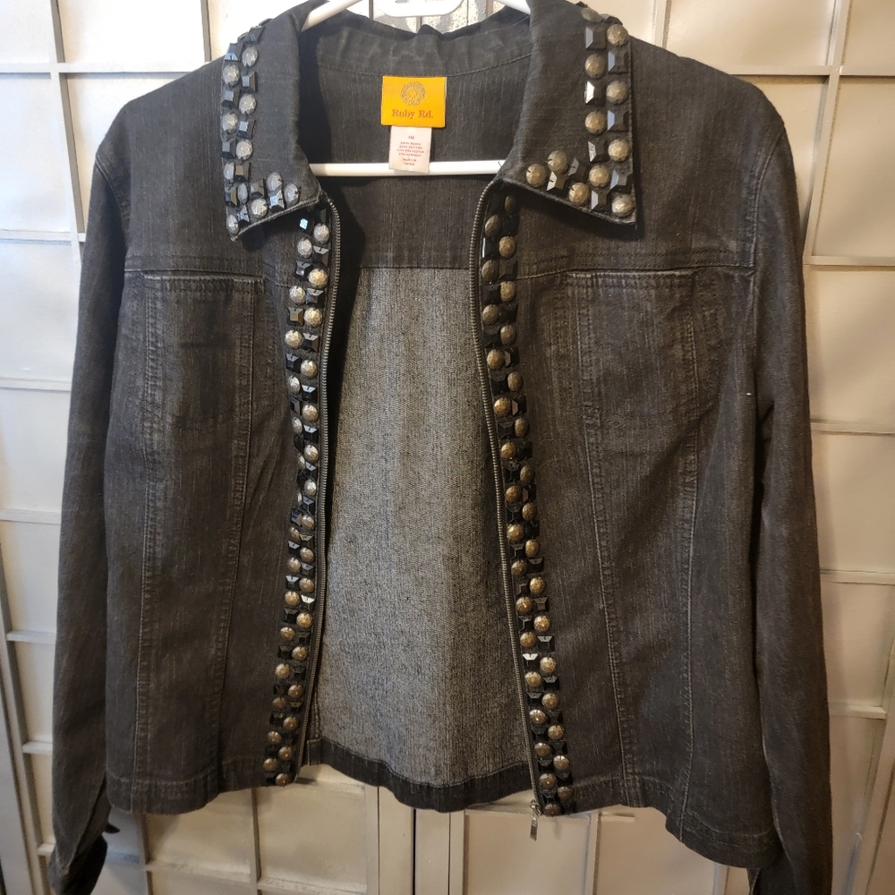 Ruby Rd. Matching Jacket and jeans - Picture 2 of 16
